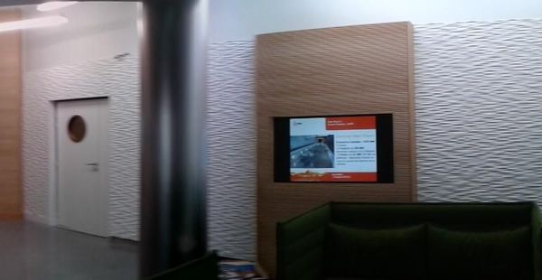 Accueil habillage murale Marotte