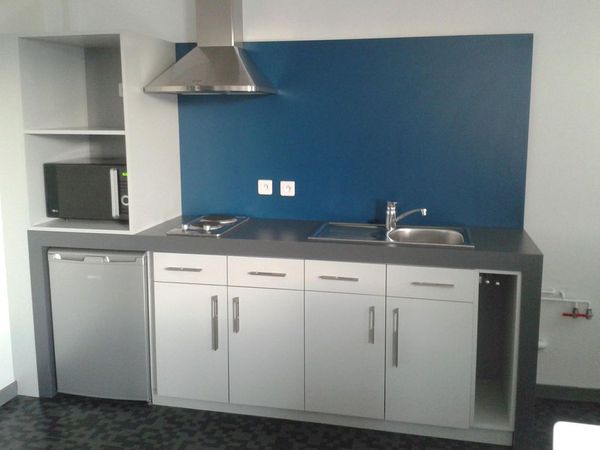 Cusine salle de d&eacute;tente entreprise